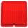 Rear fog light lens 111 x 111 x 55