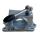 Cast iron support wheel holder Ø 48 mm with collar and pivot screw