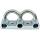 Holder pin holder 3 holders & tie-down handle
