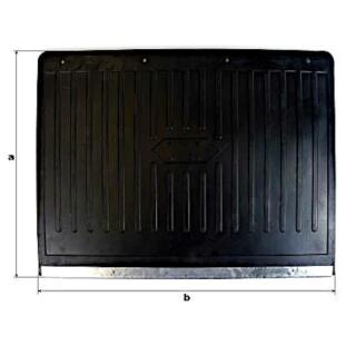 Mud flaps with spreader a 400 mm xw 700 mm