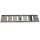 Ventilation slide, polished aluminum 250 x 70 mm