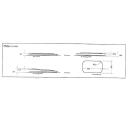 Replacement hood clear glass for skylight