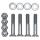 Mounting kit 4 pcs. Screws length 60 mm