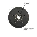 Brake drum suitable for BPW 200 x 50, wheel connection:...