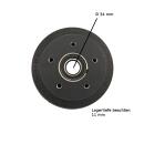 Brake drum suitable for BPW 200 x 50, wheel connection...