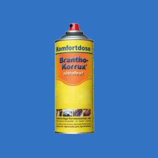 Brantho Korrux "nitrofest" 400 ml spray can light blue RAL 5012