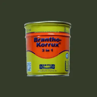 Brantho Korrux "3 in 1" 0.75 liter can bottle green RAL 6007