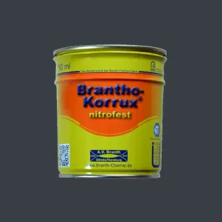 Brantho Korrux "nitrofest" 0.75 liter can anthracite grey RAL 7016