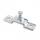 Post holder 10 x 40 with adjusting screw, galvanized