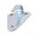 Three-hole tarpaulin hook, punched design