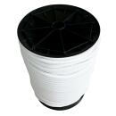 Expander rope 8 mm, white, (sold by the meter)