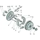 ALKO brake drum 160 x 35, RA 100 x 4 hole axle Euro Plus...