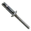 High-strength rivets 6.6 x 14 mm, clamping range 4 - 7...