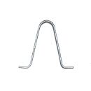 Drawbar support height 180 mm, material: galvanized
