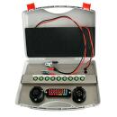 Universal test case for 7- and 13-pole trailer lighting