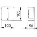 Radex lamp 3001/3002 left and right with license plate light