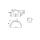 De Haan - mudguard for single-axle vehicles HR 2266, H 2211/12, W 220 / S 660 mm