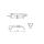 De Haan mudguard tandem axle THRD 22139, D 2218/12, B 220 / S 1390 mm