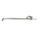 Support wheel strut for round tube support wheel Ø 60mm with clamp
