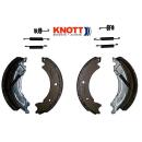 Knott brake shoes 200 x 50 mm, 20-964, 20-964 / 1,...