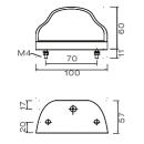 Aspöck - Regpoint license plate light