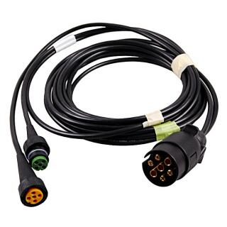 Cable set supply line with PVC plug, 7-pin, 5 m cable length