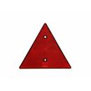 Triangular reflector red, screwable with holes